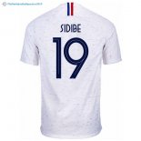 Maillot France Exterieur Sidibe 2018 Blanc