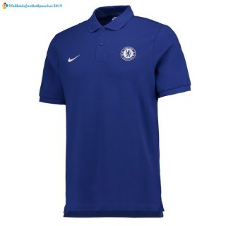 Polo Chelsea 2017 2018 Bleu Polo Chelsea 2017 2018 Bleu