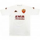 Thailande Maillot As Roma Exterieur Retro 2000 2001 Blanc