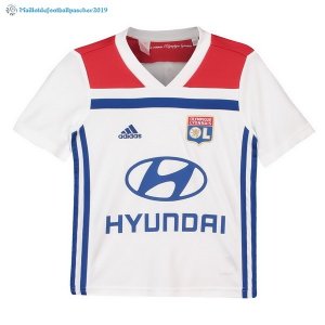 Maillot Lyon Domicile Ensemble De Enfant 2018 2019 Blanc