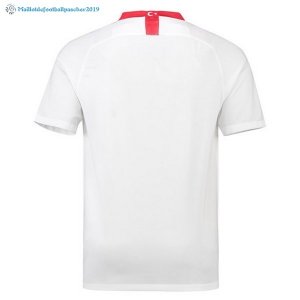 Maillot Turquie Exterieur 2018 Blanc