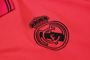 Polo Ensemble Complet Real Madrid 2019 2020 Rouge Noir