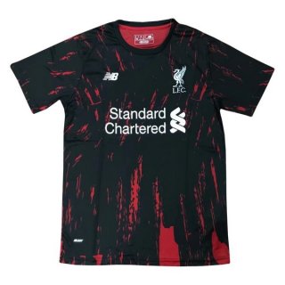 Entrainement Liverpool 2019 2020 Noir Rouge