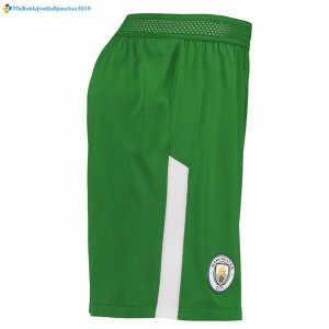 Pantalon Manchester City Gardien 2017 2018 Vert