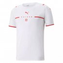 Thailande Maillot Suisse Exterieur 2021 Blanc