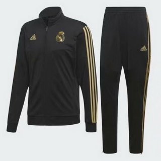 Survetement Real Madrid 2019 2020 Noir Jaune