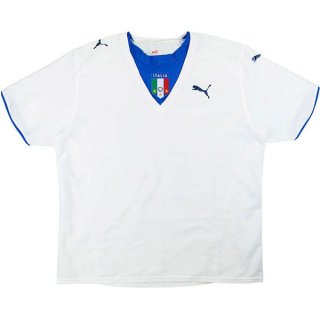 Maillot Italie Exterieur Retro 2006 Blanc Maillot Italie Exterieur Retro 2006 Blanc