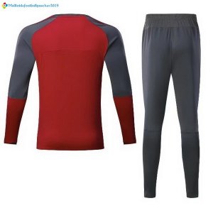 Survetement Arsenal Enfant 2017 2018 Rouge Gris Marine