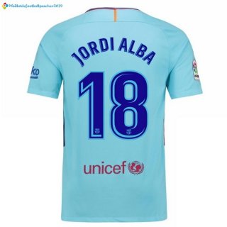 Maillot Barcelona Exterieur Jordi Alba 2017 2018