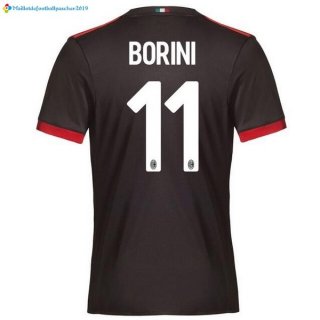 Maillot Milan Third Borini 2017 2018 Maillot Milan Third Borini 2017 2018
