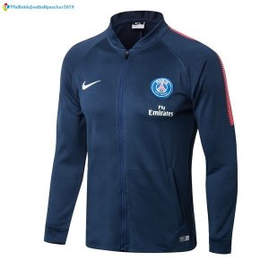 Survetement Paris Saint Germain 2017 2018 Bleu Marine