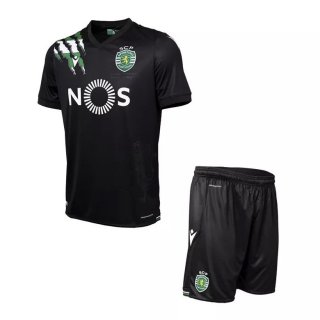 Maillot Lisboa Exterieur Enfant 2020 2021 Noir