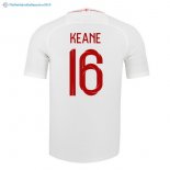 Maillot Angleterre Domicile Keane 2018 Blanc