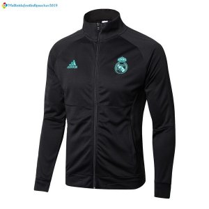 Survetement Real Madrid 2017 2018 Vert Noir