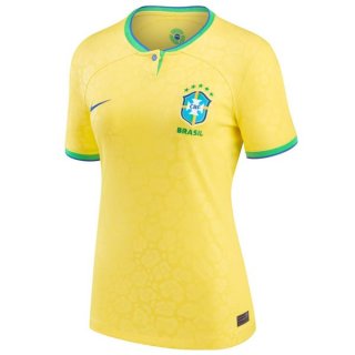 Maillot Brésil Domicile Femme 2022 2023