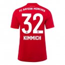 Maillot Bayern Munich NO.32 Kimmich Domicile 2019 2020 Rouge