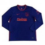 Thailande Maillot Atlético De Madrid Exterieur ML 2020 2021 Bleu