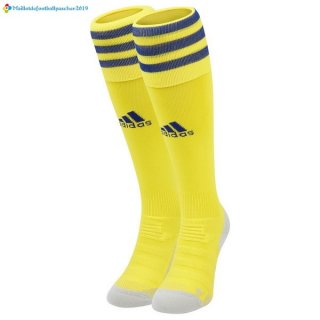 Chaussette Suède Domicile 2018 Jaune Chaussette Suède Domicile 2018 Jaune
