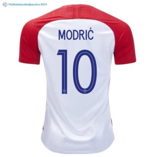 Maillot Croatie Domicile Mosric 2018 Rouge