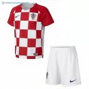 Maillot Croatie Domicile Enfant 2018 Rouge