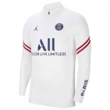 Maillot Paris Saint Germain Strike Top ML 2021 2022 Blanc