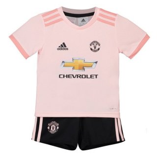 Maillot Manchester United Exterieur Enfant 2018 2019 Rose