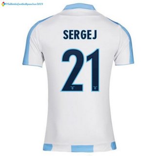 Maillot Lazio Exterieur Sergej 2017 2018 Maillot Lazio Exterieur Sergej 2017 2018