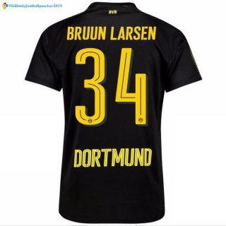 Maillot Borussia Dortmund Exterieur Bruun Larsen 2017 2018 Maillot Borussia Dortmund Exterieur Bruun Larsen 2017 2018
