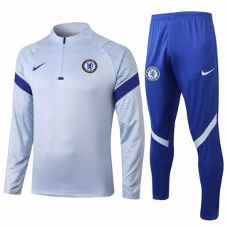 Survetement Chelsea 2020 2021 Gris Clair Survetement Chelsea 2020 2021 Gris Clair