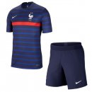 Maillot France Domicile Enfant 2020 Bleu