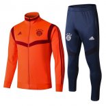 Survetement Bayern Munich 2019 2020 Orange Bleu