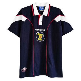 Thailande Maillot Écosse Domicile Retro 1996 1998 Bleu Thailande Maillot Écosse Domicile Retro 1996 1998 Bleu