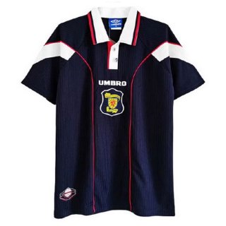 Thailande Maillot Écosse Domicile Retro 1996 1998 Bleu