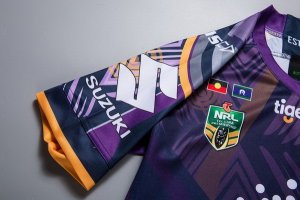 Maillot Melbourne Storm Edición Conmemorativa 2018 Purpura