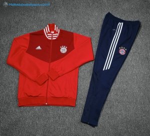 Survetement Bayern Munich 2018 2019 Rouge Bleu