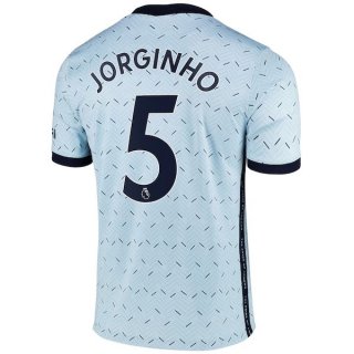 Maillot Chelsea NO.5 Jorginho Exterieur 2020 2021 Bleu