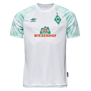 Thailande Maillot Werder Bremen Exterieur 2020 2021 Blanc