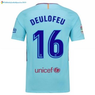 Maillot Barcelona Exterieur Deulofeu 2017 2018