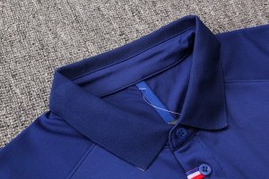 Polo Ensemble Complet France 100th Bleu Or