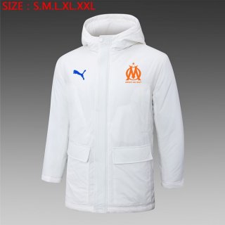 Doudoune Marseille 2024 2025 Blanc