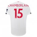 Maillot Liverpool NO.15 Chamberlain Exterieur 2019 2020 Blanc