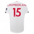 Maillot Liverpool NO.15 Chamberlain Exterieur 2019 2020 Blanc