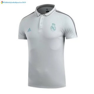 Polo Real Madrid 2017 2018 Blanc Vert Polo Real Madrid 2017 2018 Blanc Vert