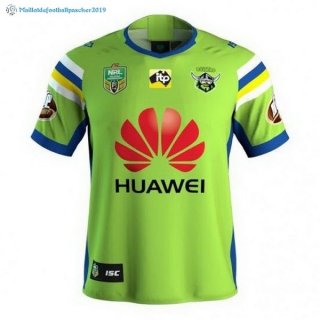 Maillot Rugby Canberra Raiders Domicile 2018 Vert Maillot Rugby Canberra Raiders Domicile 2018 Vert