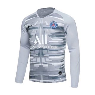 Maillot Paris Saint Germain Domicile ML Gardien 2019 2020 Gris Maillot Paris Saint Germain Domicile ML Gardien 2019 2020 Gris