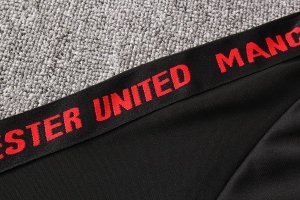 Polo Ensemble Complet Manchester United 2019 2020 Noir Rouge