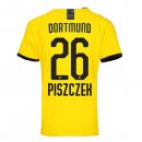 Thailande Maillot Borussia Dortmund NO.26 Piszczek Domicile 2019 2020 Jaune