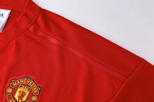 Survetement Manchester United 2018 2019 Rouge Noir