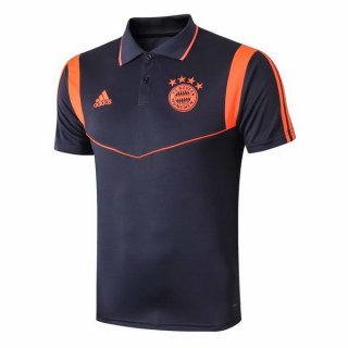 Polo Bayern Munich 2019 2020 Bleu Orange