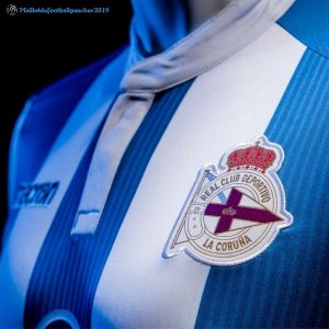 Maillot Deportivo La Corogne Domicile 2018 2019 Bleu